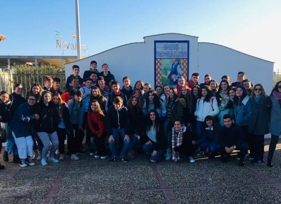 Visita a Inés Rosales