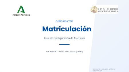 TUTORIALES PARA LA MATRICULACIÓN