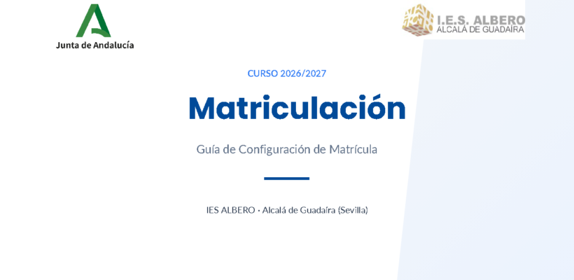 TUTORIALES PARA LA MATRICULACIÓN